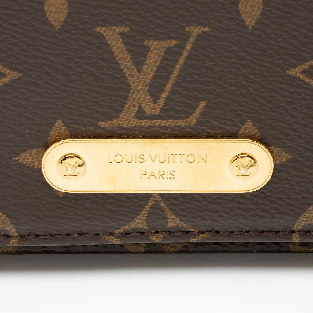 Louis Vuitton Monogram Canvas Lily Wallet on Chain