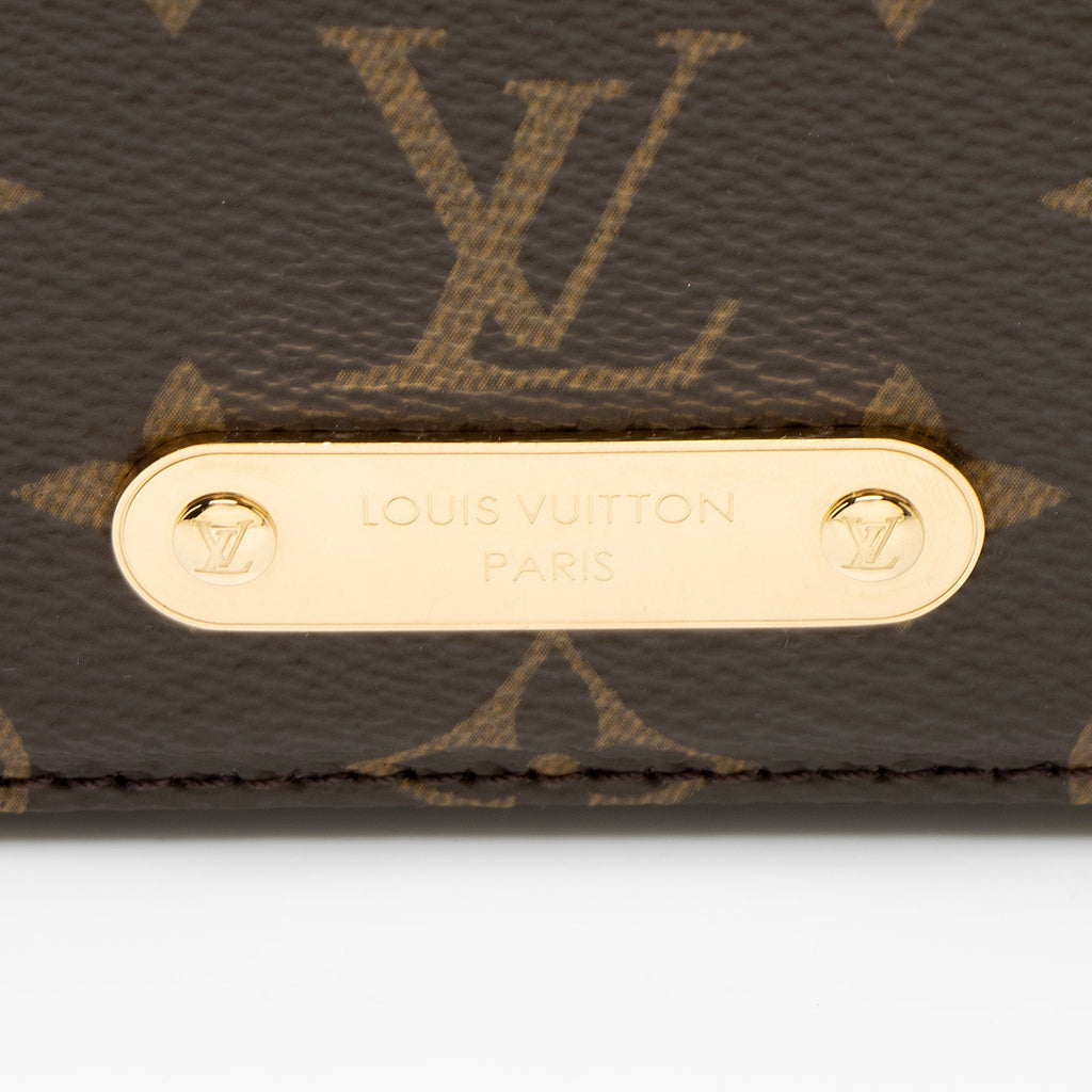 Louis Vuitton Monogram Canvas Lily Wallet on Chain