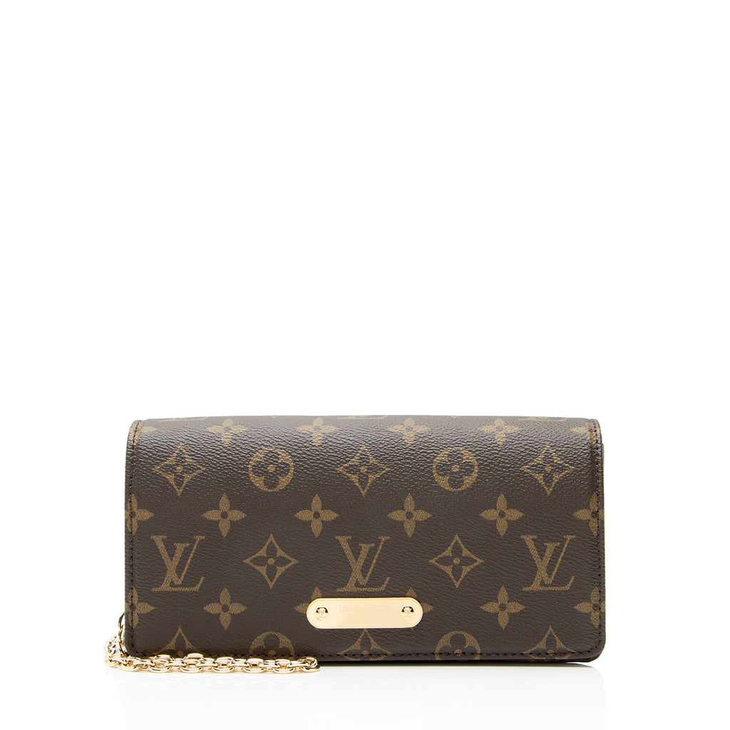 Louis Vuitton Monogram Canvas Lily Wallet on Chain