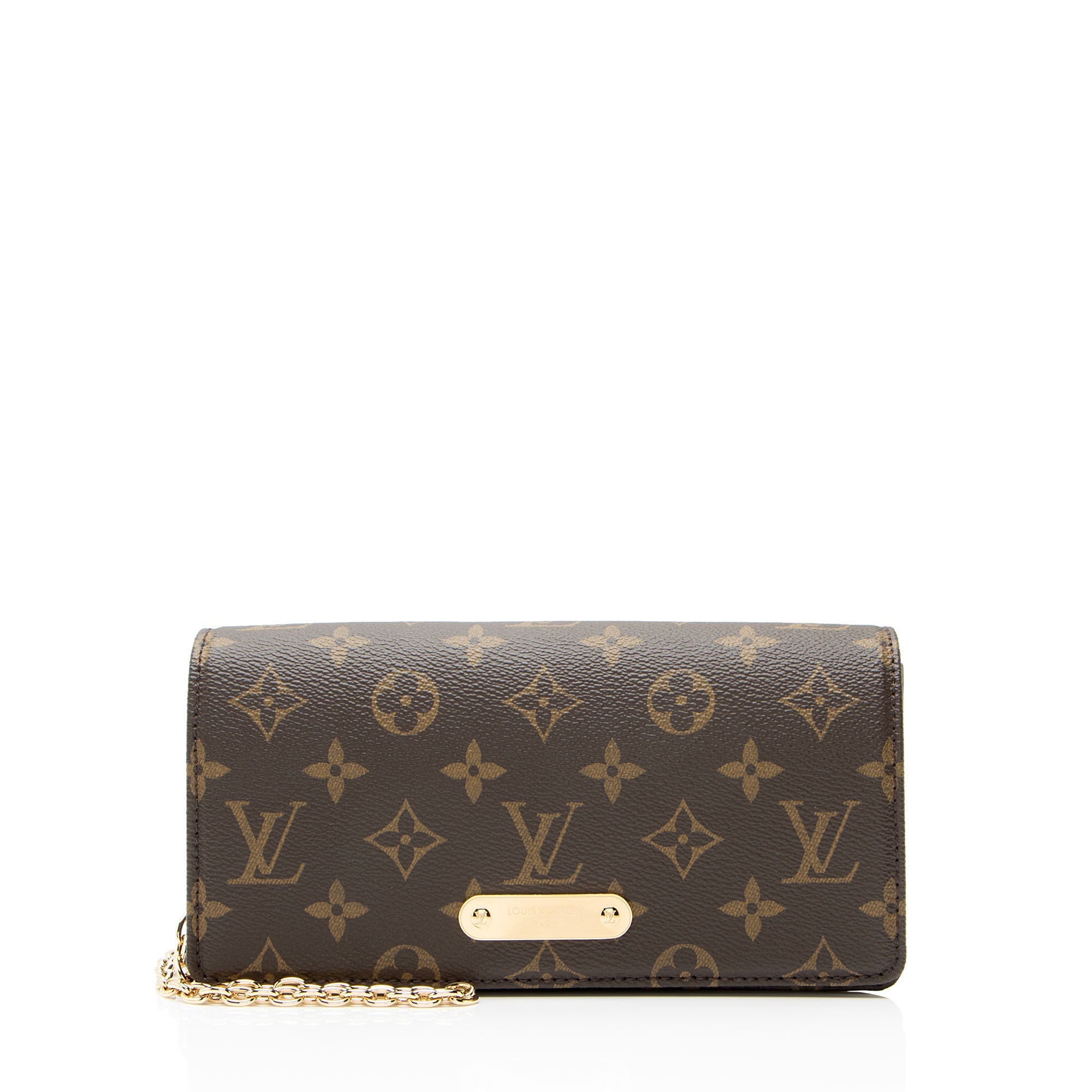 Louis Vuitton Monogram Canvas Lily Wallet on Chain
