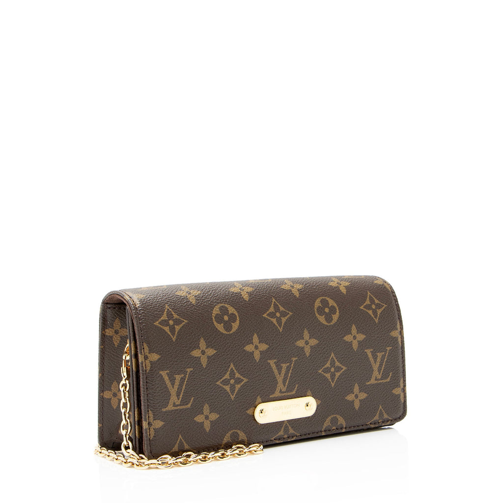 Louis Vuitton Monogram Canvas Lily Wallet on Chain