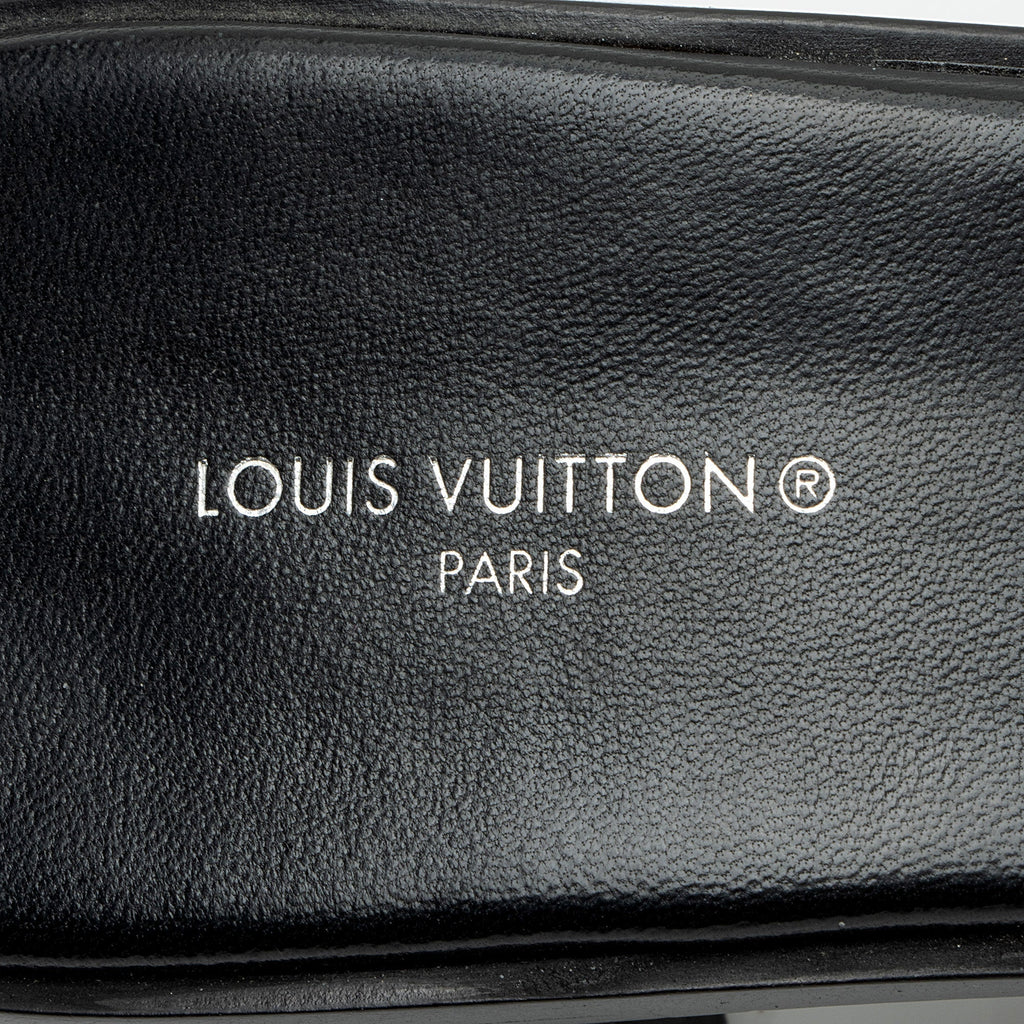 Louis Vuitton Monogram Canvas Lock It Mules - Size 9 / 39
