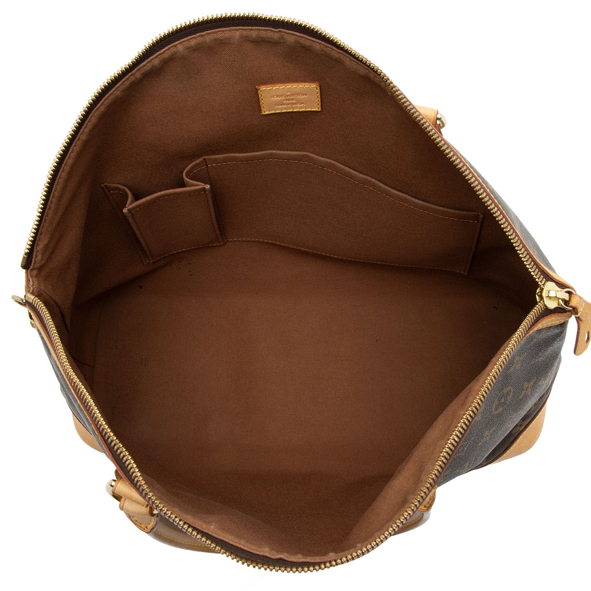 Louis Vuitton Monogram Canvas Lockit Horizontal Tote