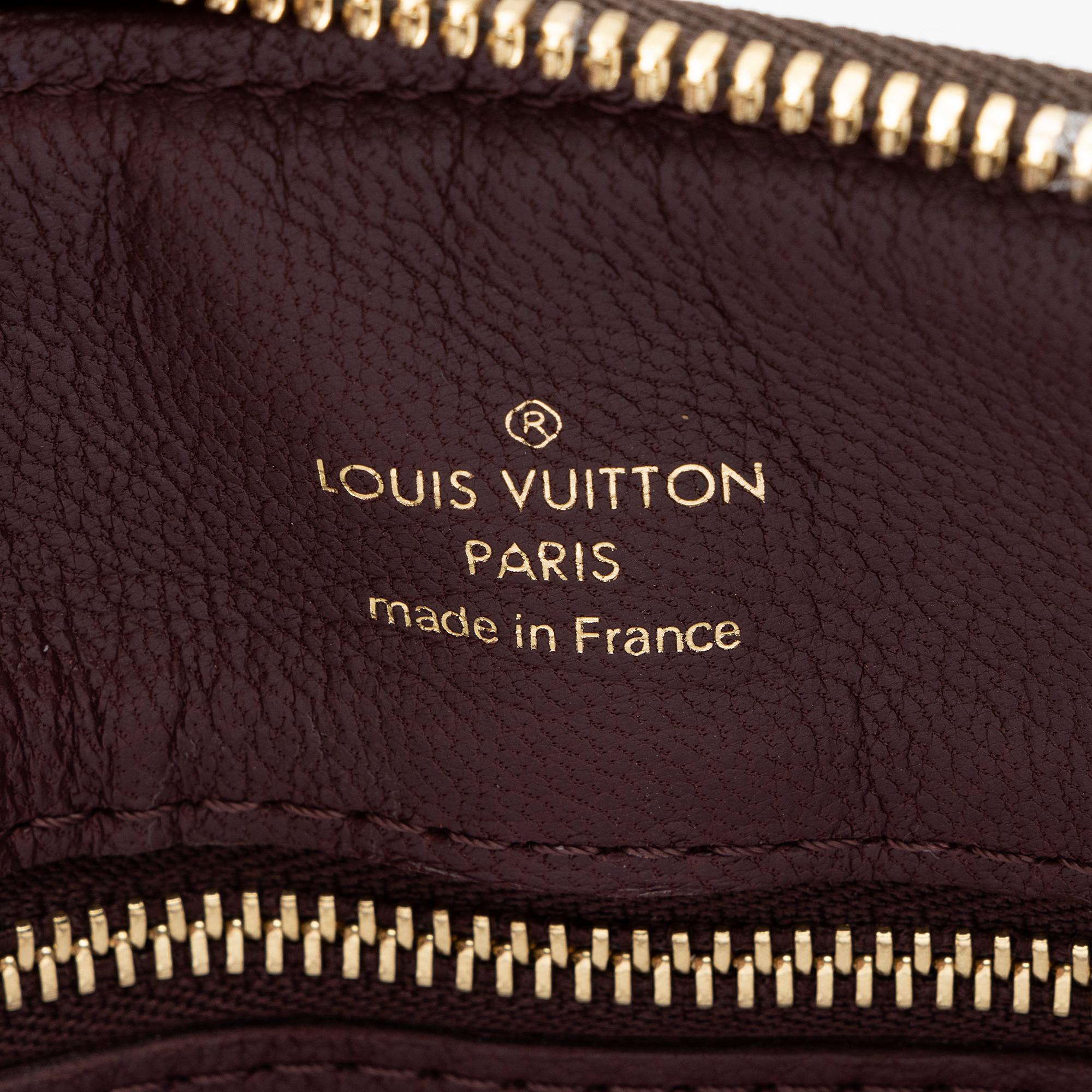 Louis Vuitton Monogram Canvas Lockit MM Satchel (SHF-23823)