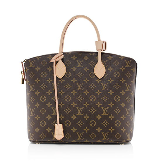 Louis Vuitton Monogram Canvas Lockit MM Satchel (SHF-LQ4Mlq)