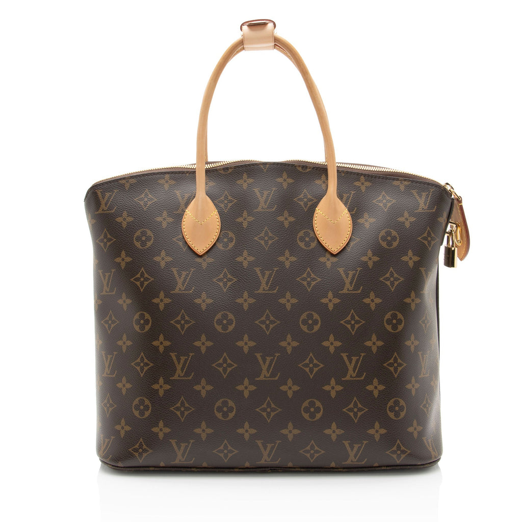 Louis Vuitton Monogram Canvas Lockit MM Satchel