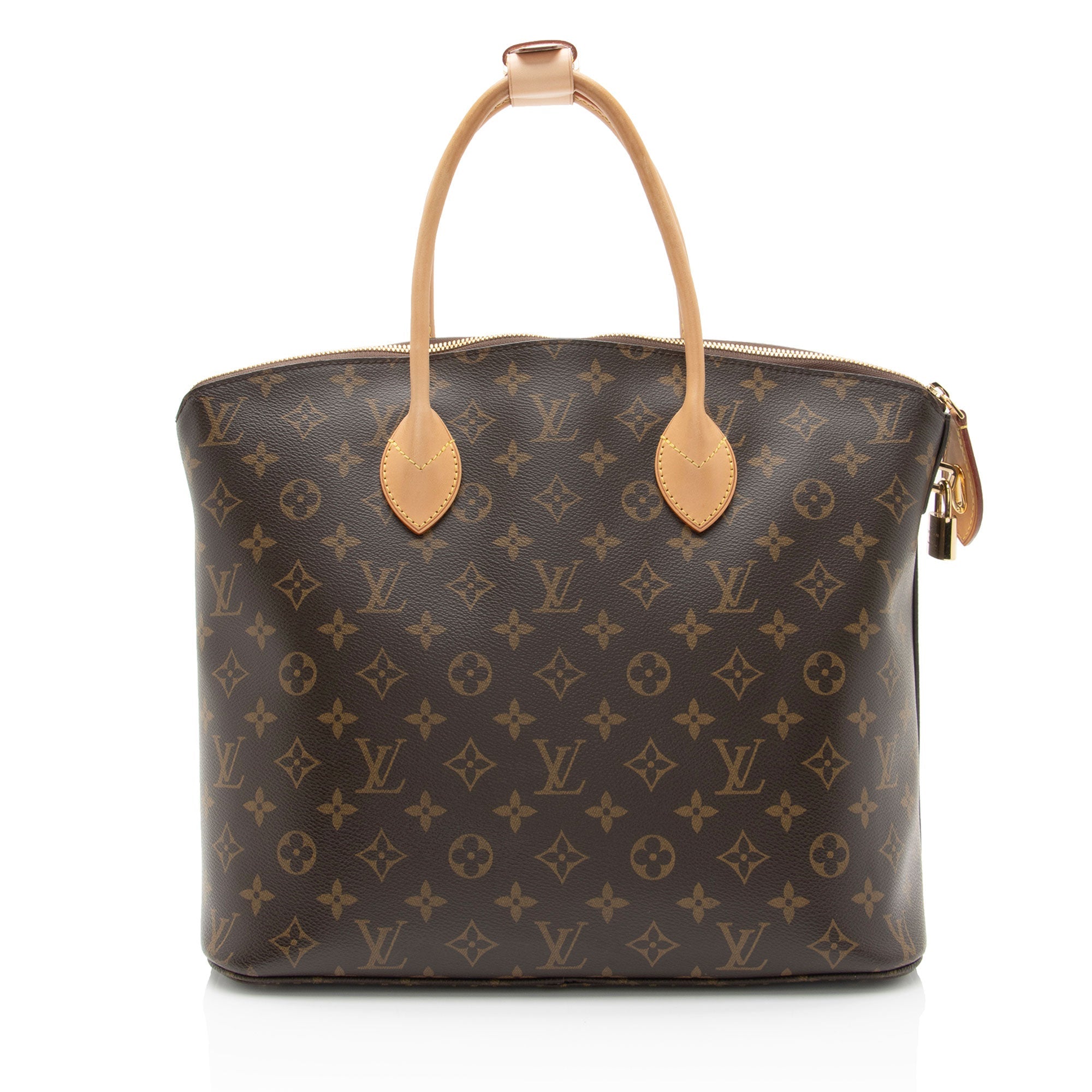 Louis Vuitton Monogram Canvas Lockit MM Satchel