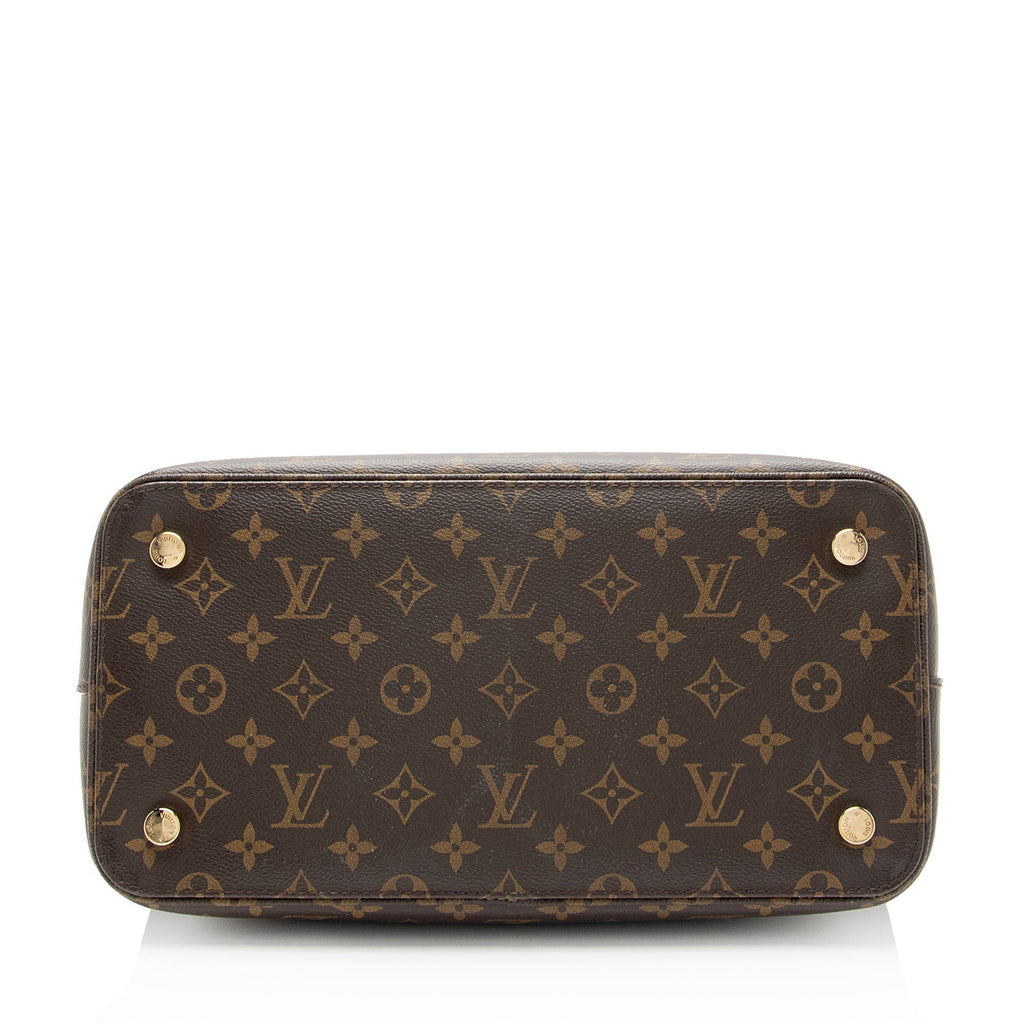 Louis Vuitton Monogram Canvas Lockit MM Satchel