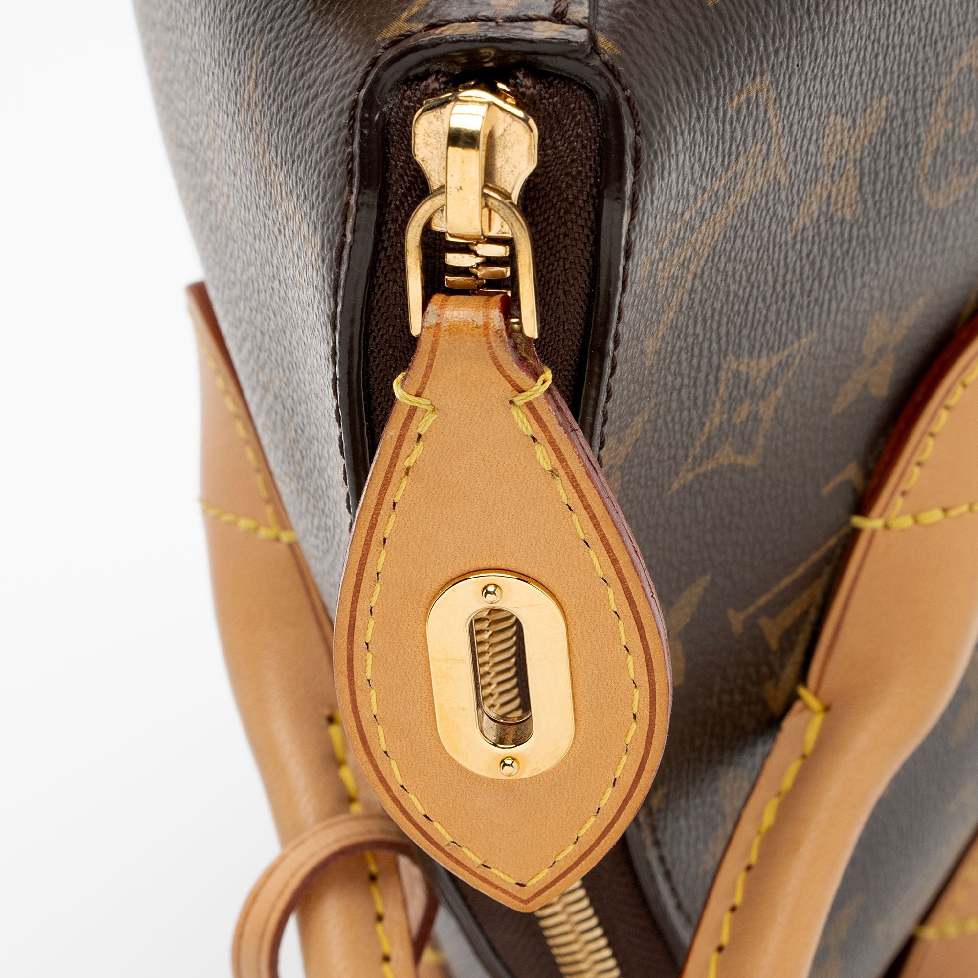 Louis Vuitton Monogram Canvas Lockit MM Satchel
