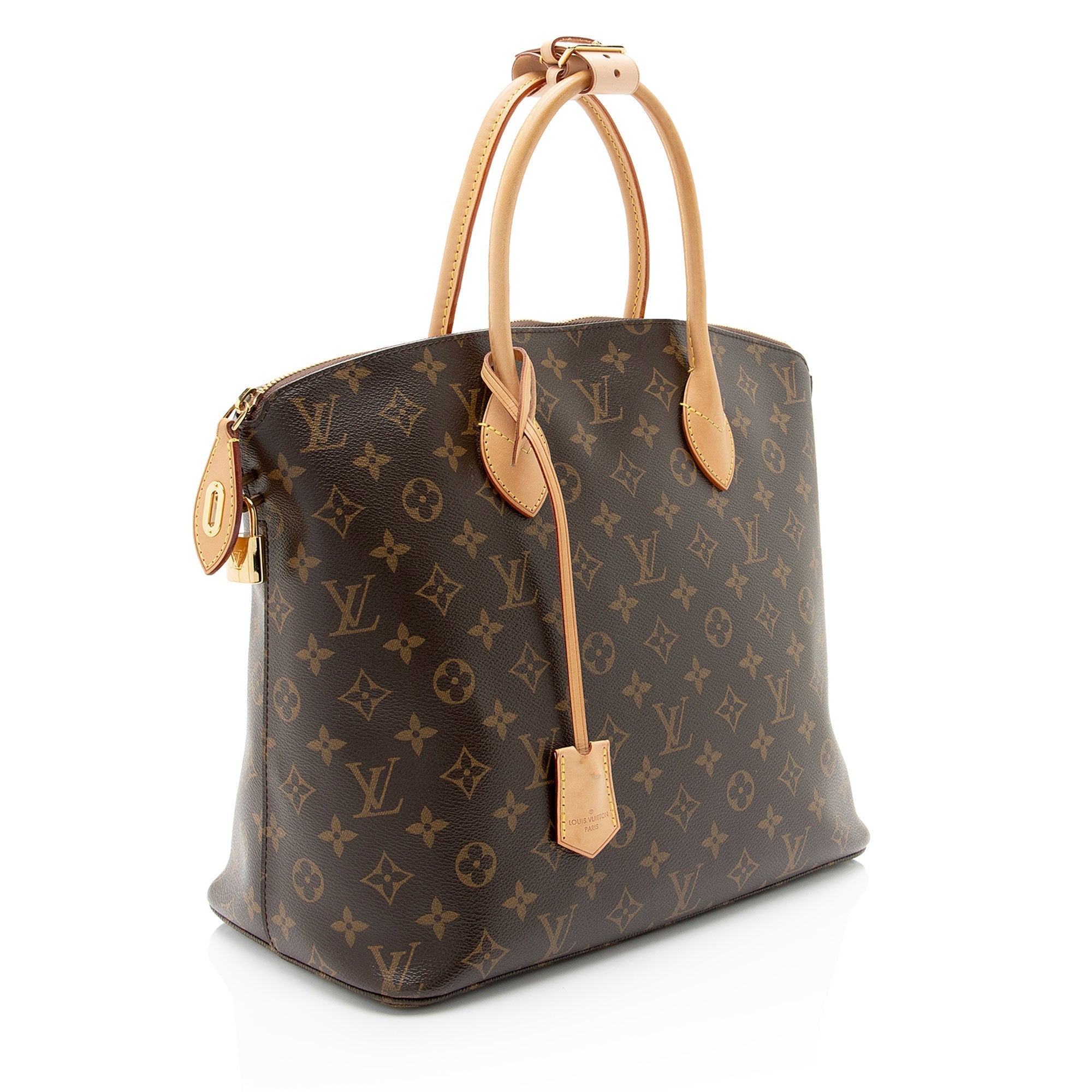 Louis Vuitton Monogram Canvas Lockit MM Satchel