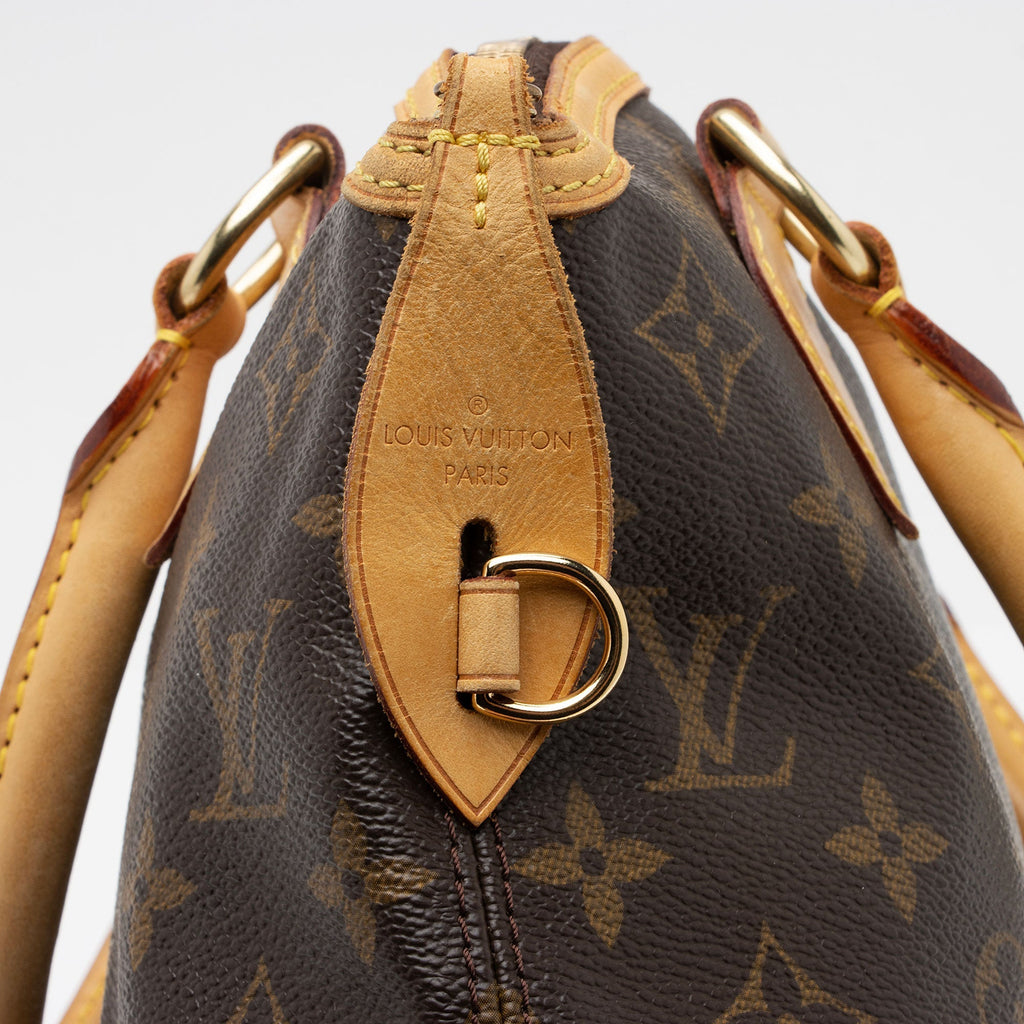 Louis Vuitton Monogram Canvas Lockit Satchel (SHF-sassyg)
