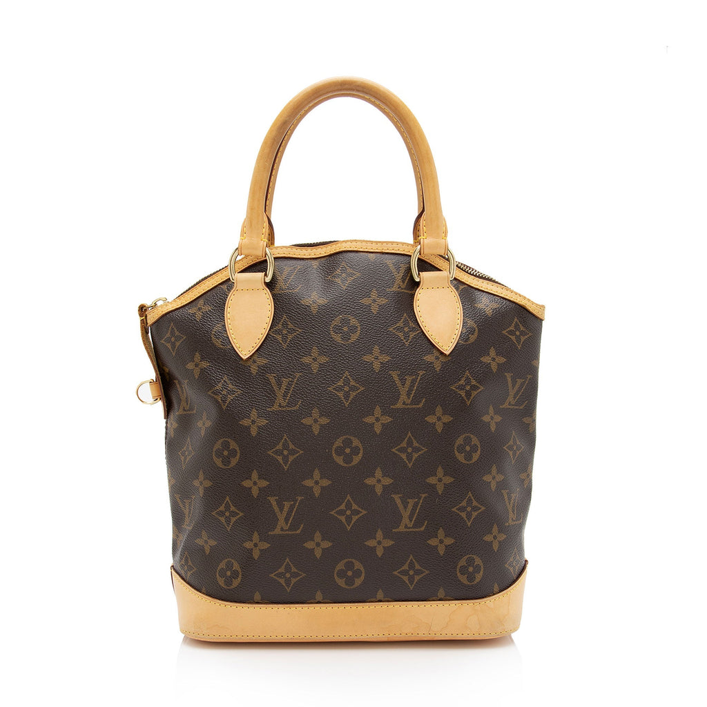 Louis Vuitton Monogram Canvas Lockit Satchel (SHF-sassyg)