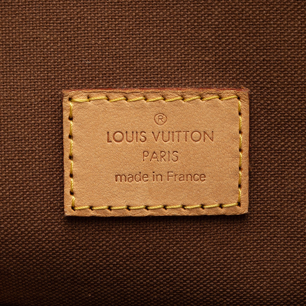 Louis Vuitton Monogram Canvas Lockit Satchel (SHF-sassyg)
