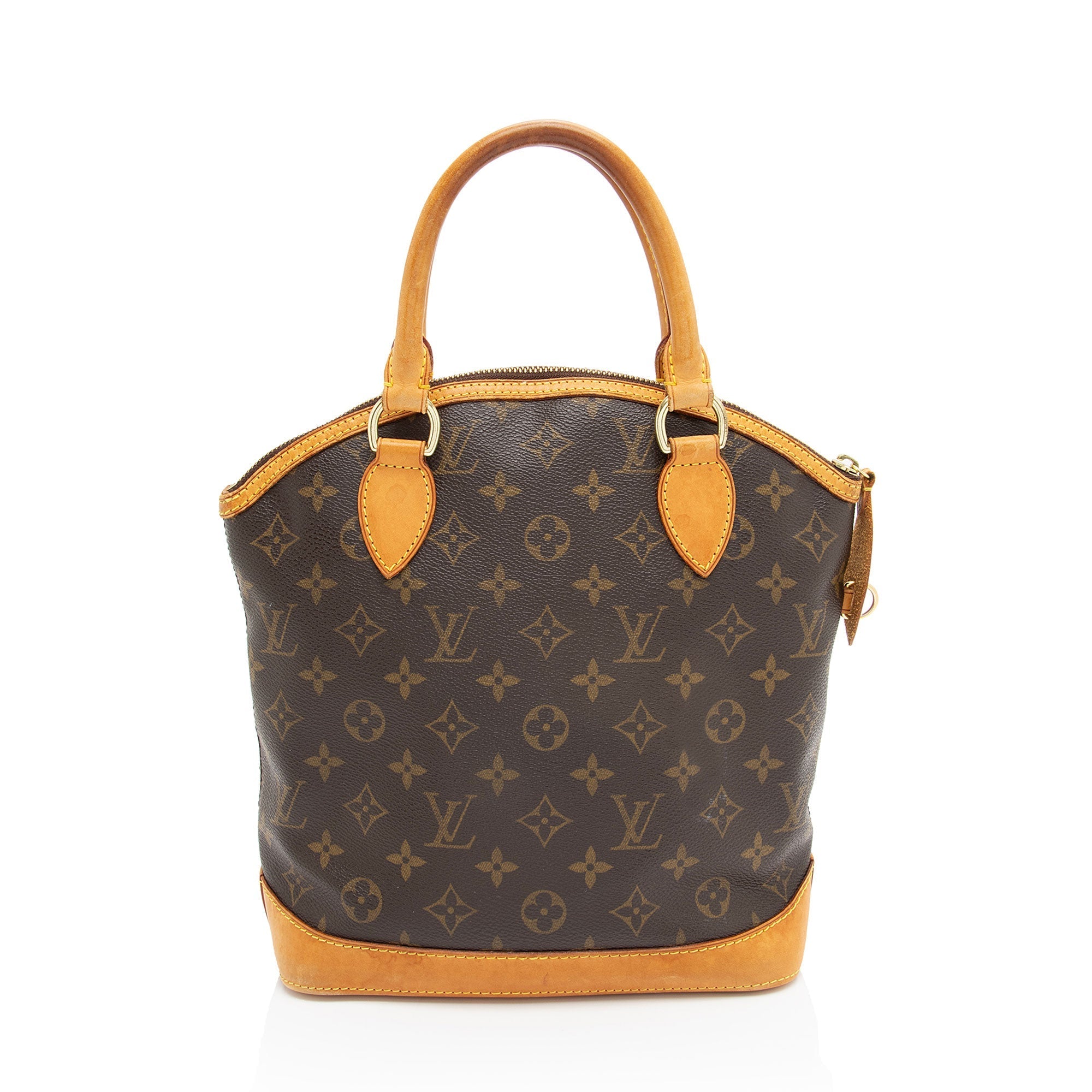 Louis Vuitton Monogram Canvas Lockit Satchel (SHF-AX2bhZ)