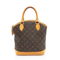 Louis Vuitton Monogram Canvas Lockit Satchel (SHF-AX2bhZ)