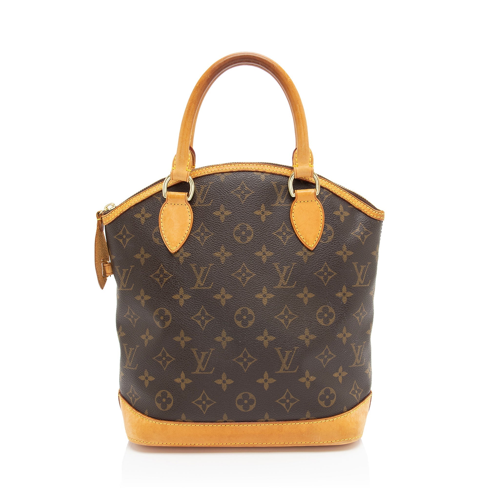 Louis Vuitton Monogram Canvas Lockit Satchel (SHF-AX2bhZ)