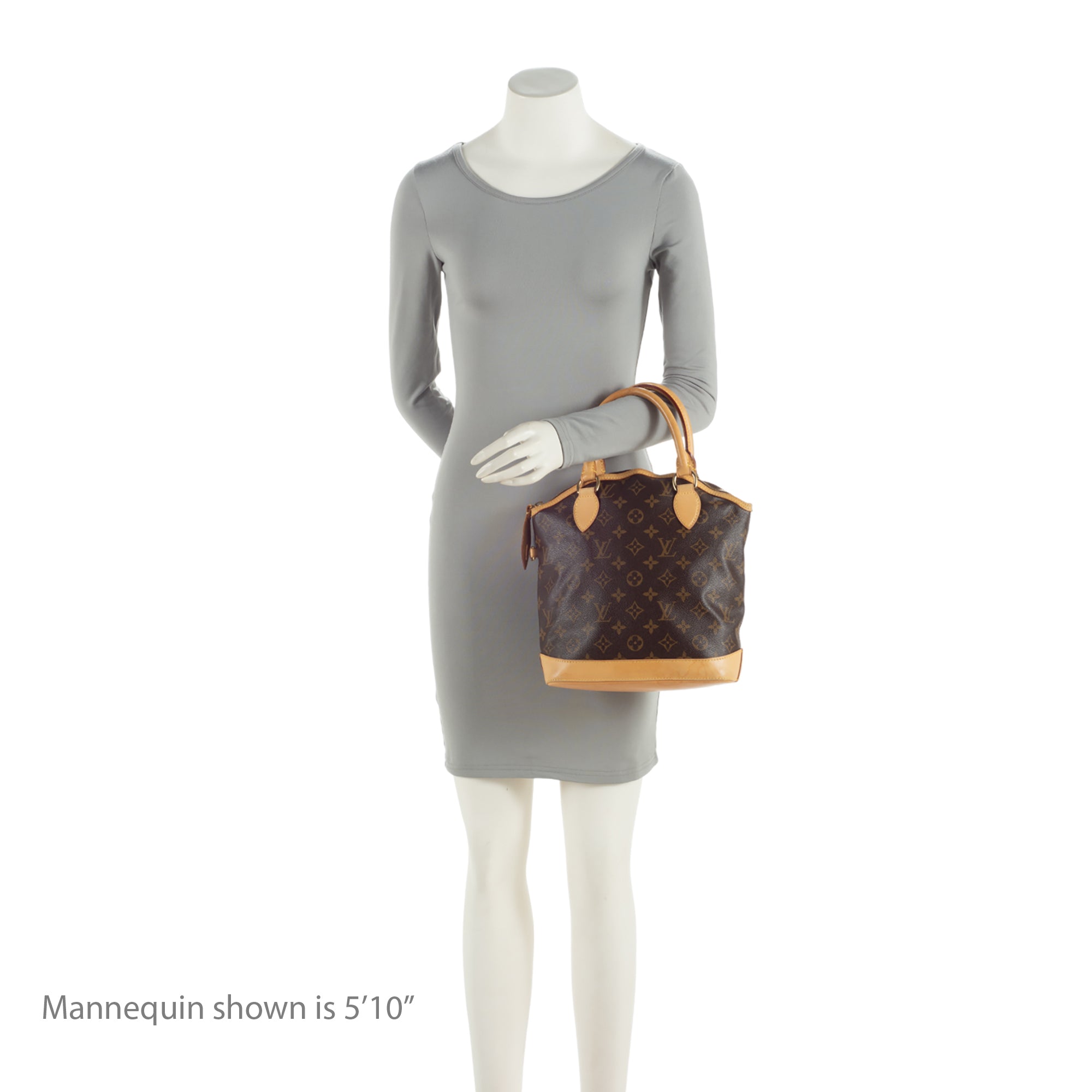 Louis Vuitton Monogram Canvas Lockit Satchel (SHF-AX2bhZ)