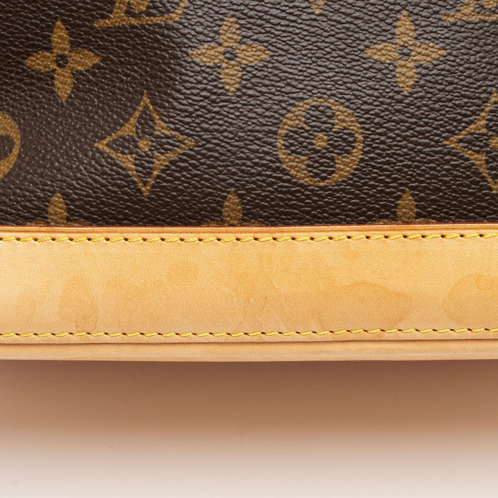 Louis Vuitton Monogram Canvas Lockit Satchel