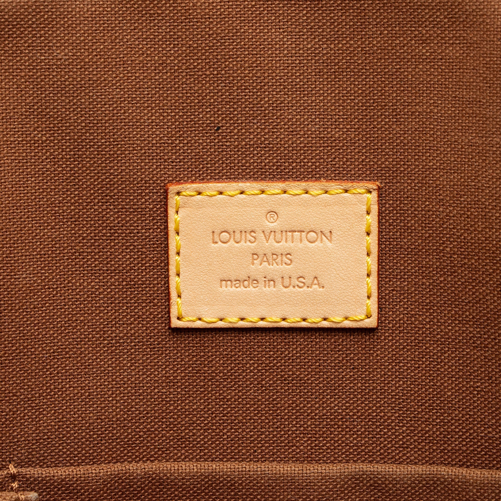 Louis Vuitton Monogram Canvas Lockit Satchel