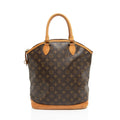Louis Vuitton Monogram Canvas Lockit Satchel