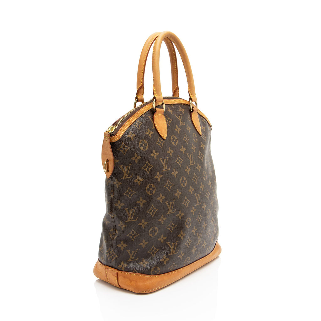 Louis Vuitton Monogram Canvas Lockit Satchel