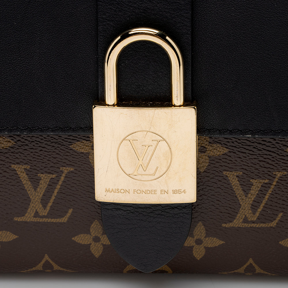 Louis Vuitton Monogram Canvas Locky BB Satchel (SHF-20177)