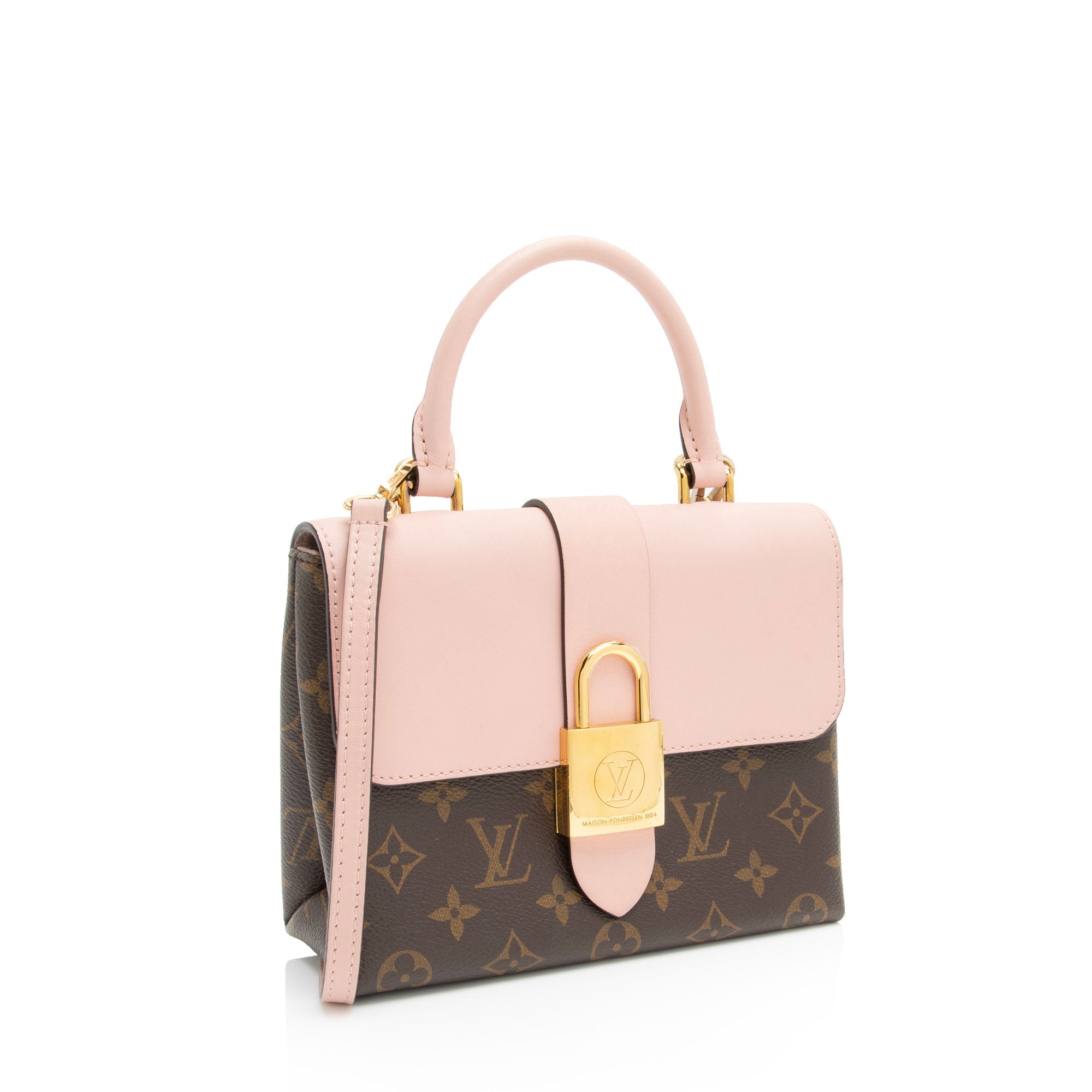 Louis Vuitton Monogram Canvas Locky BB Top Handle (SHF-akYsid)