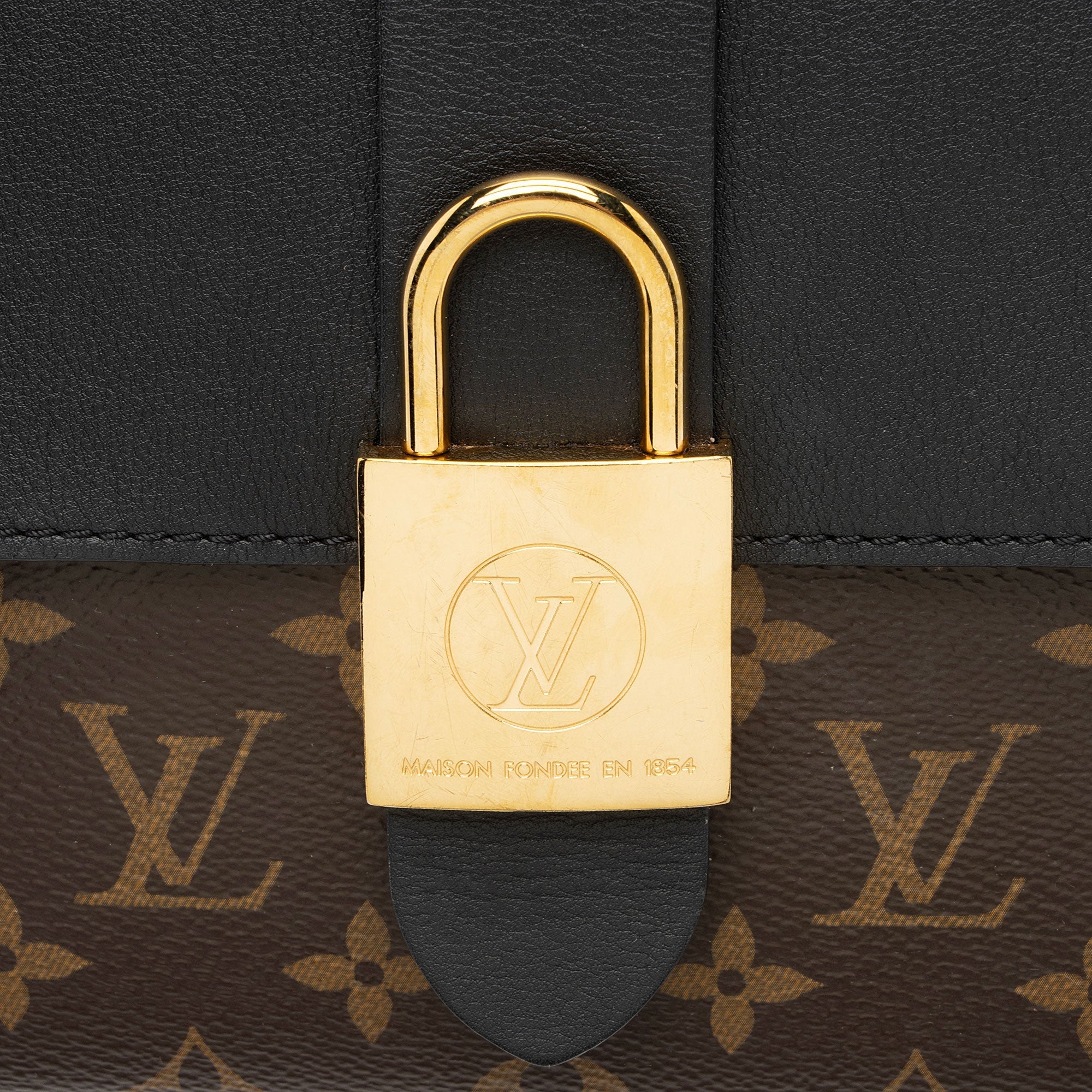 Louis Vuitton Monogram Canvas Locky BB Top Handle