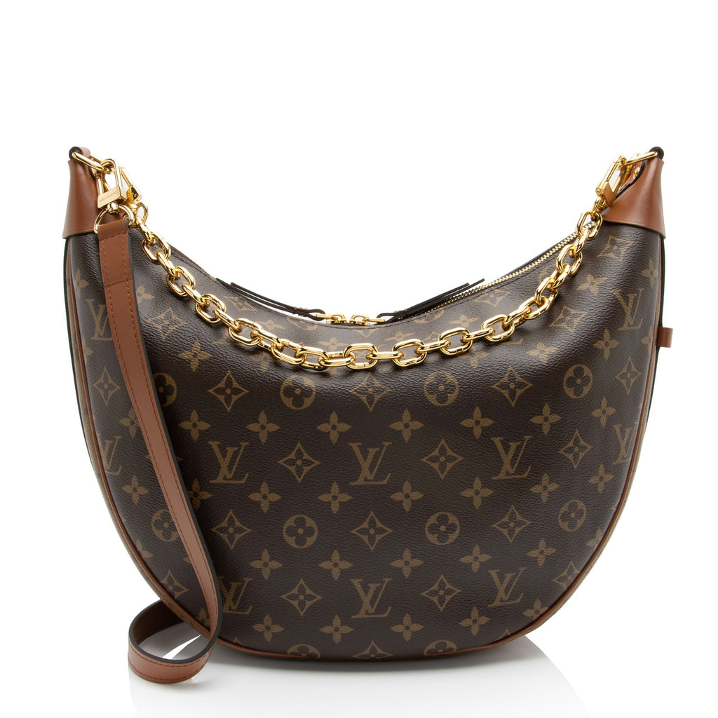 Louis Vuitton Monogram Canvas Loop Hobo (SHF-zQdEe4)