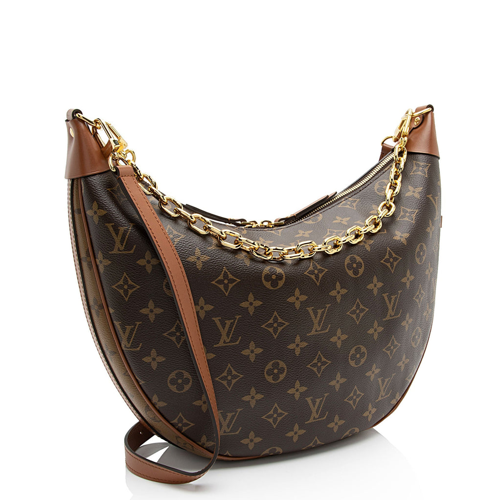 Louis Vuitton Monogram Canvas Loop Hobo (SHF-zQdEe4)
