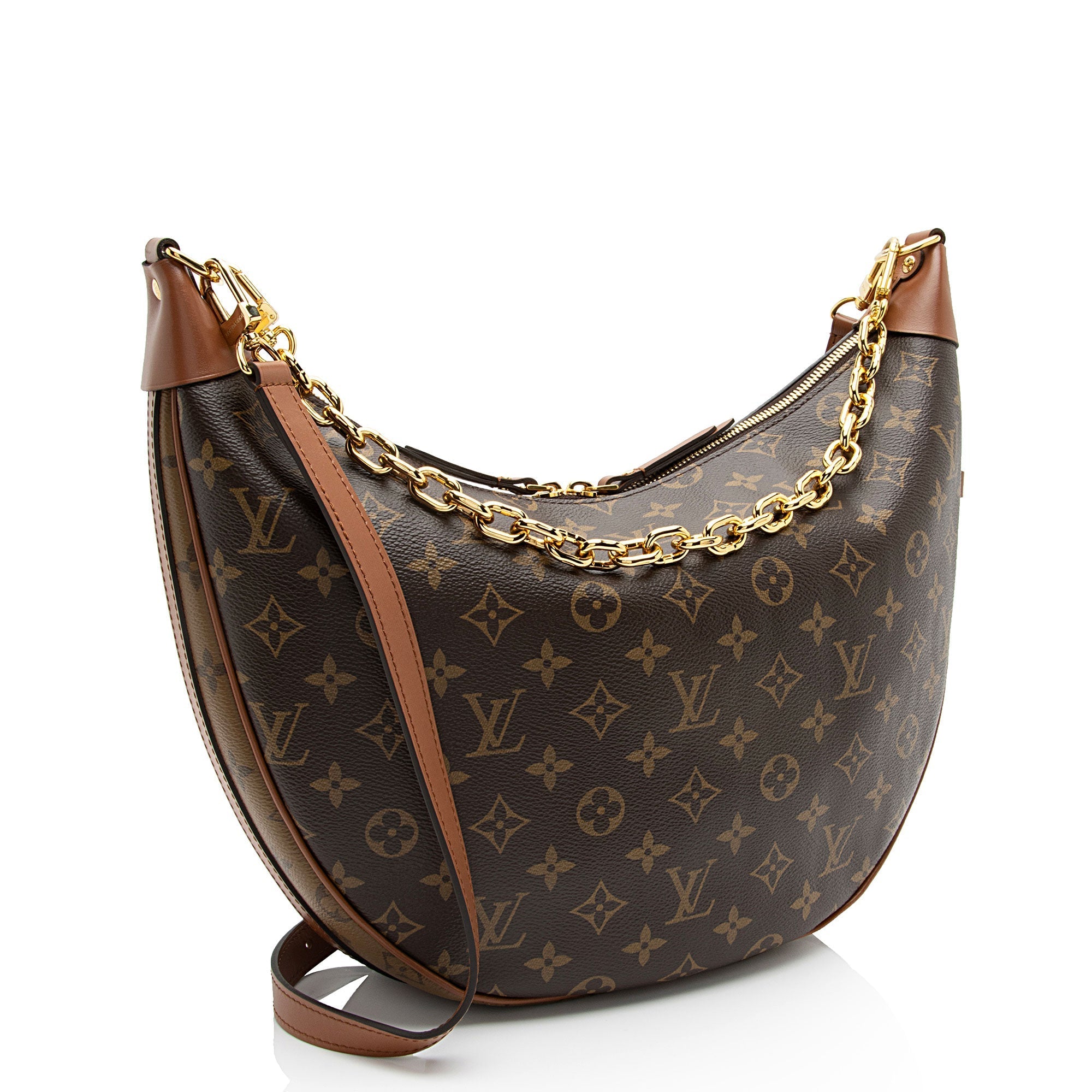 Louis Vuitton Monogram Canvas Loop Hobo (SHF-zQdEe4)