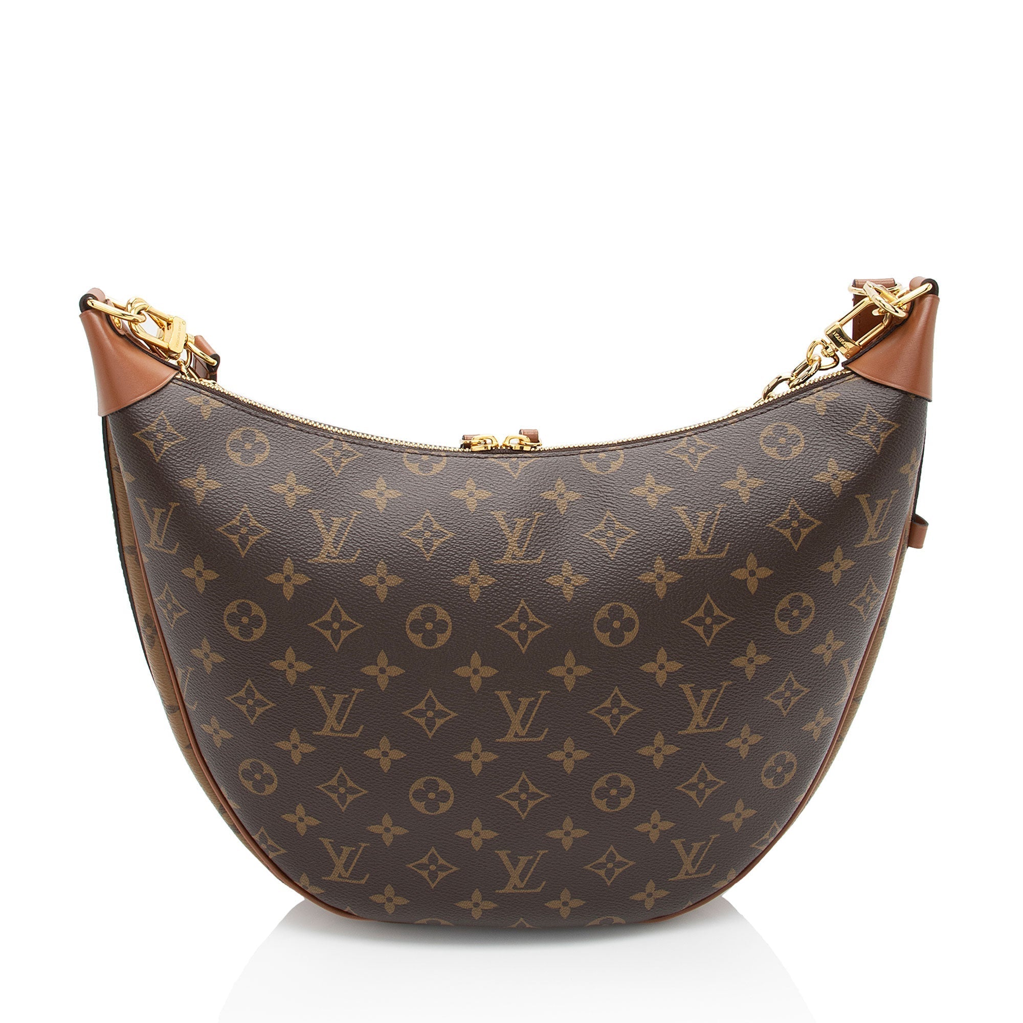 Louis Vuitton Monogram Canvas Loop Hobo (SHF-wexBck)