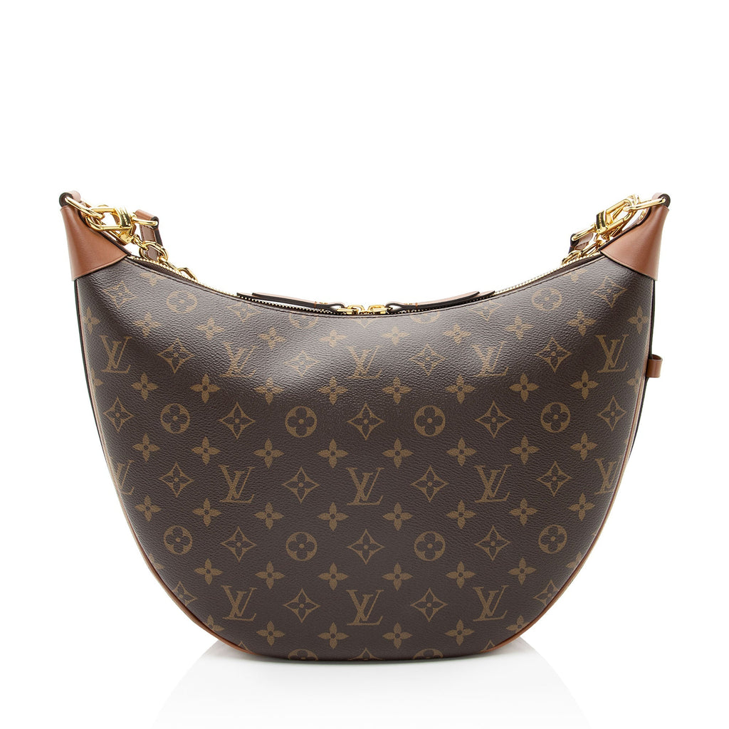 Louis Vuitton Monogram Canvas Loop Hobo (SHF-R02ZNT)