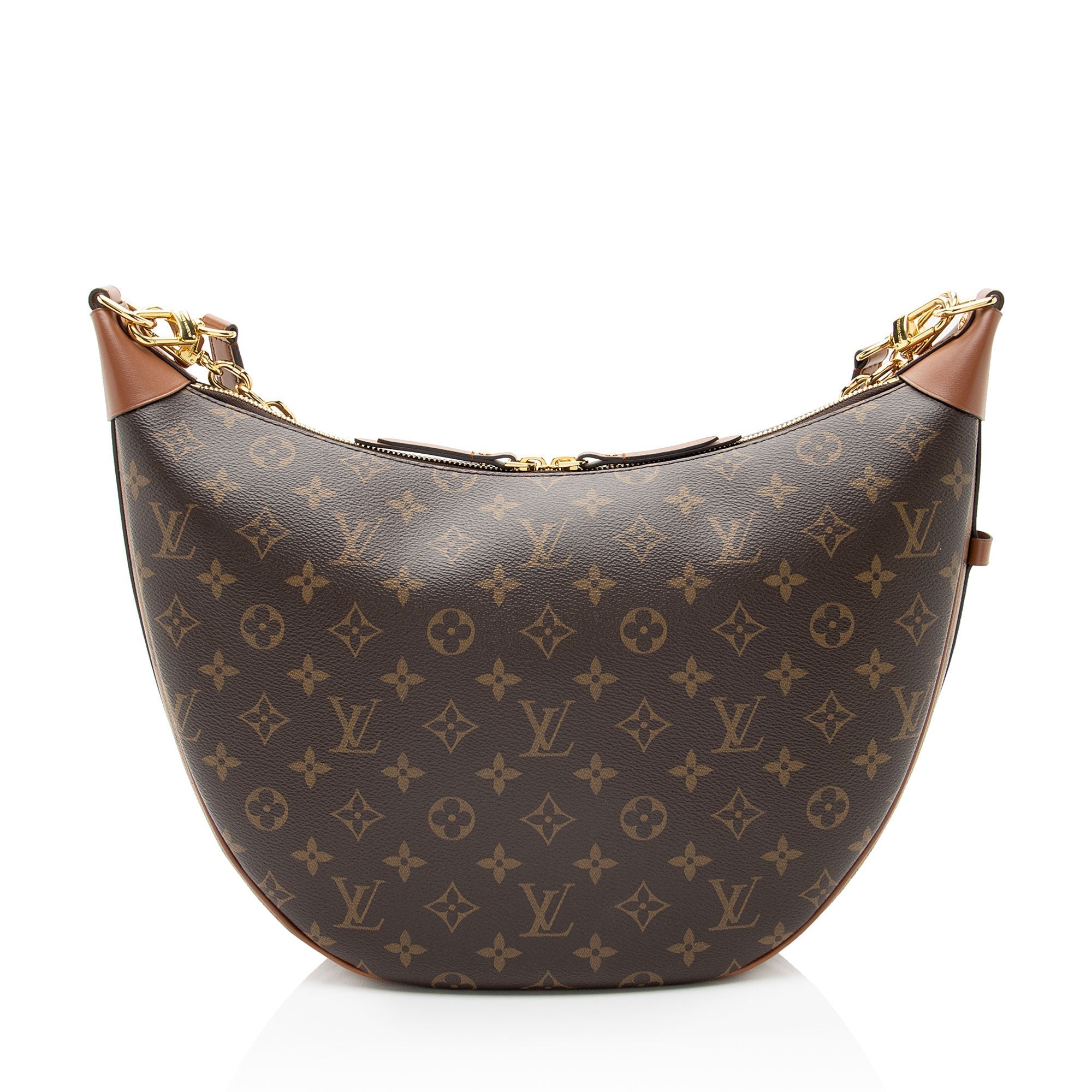 Louis Vuitton Monogram Canvas Loop Hobo (SHF-R02ZNT)