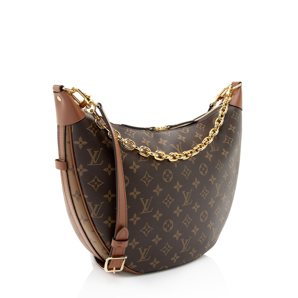 Louis Vuitton Monogram Canvas Loop Hobo (SHF-R02ZNT)