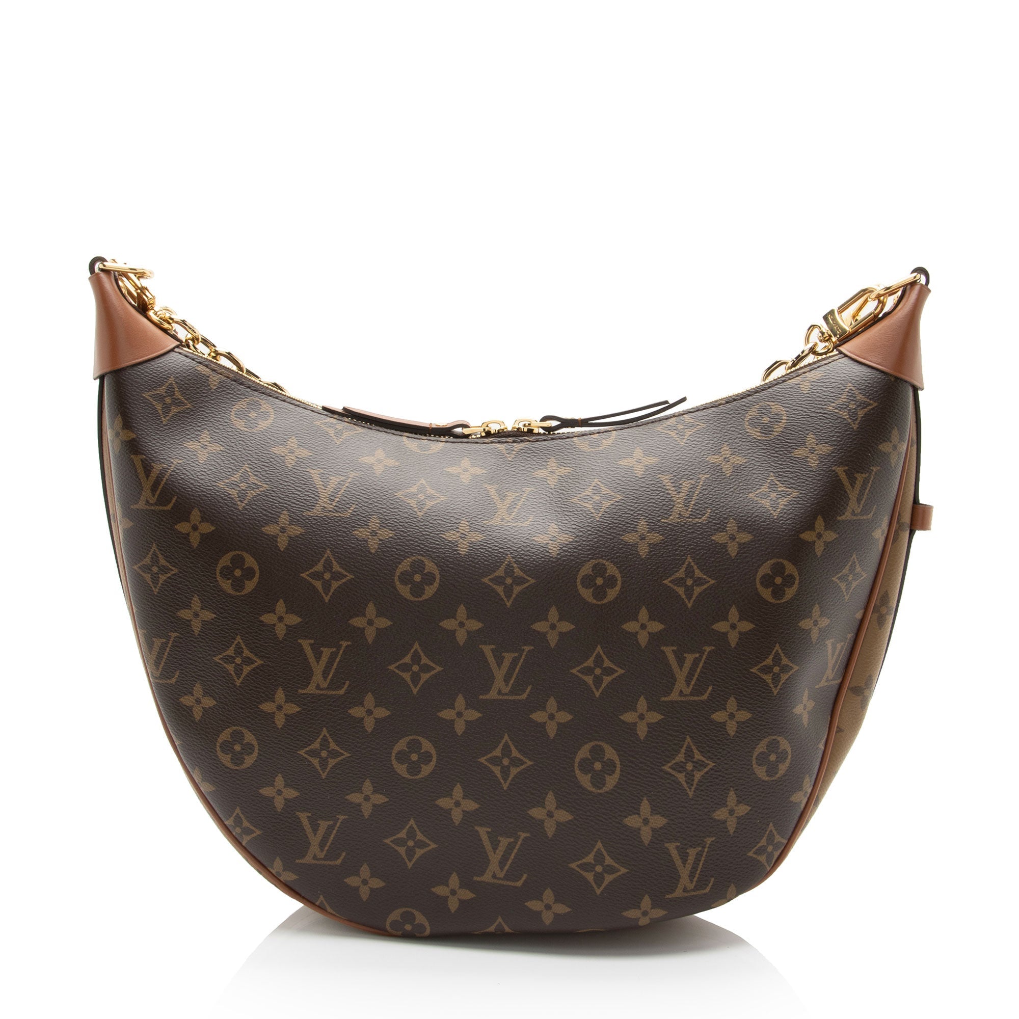 Louis Vuitton Monogram Canvas Loop Hobo (SHF-PKy8bn)