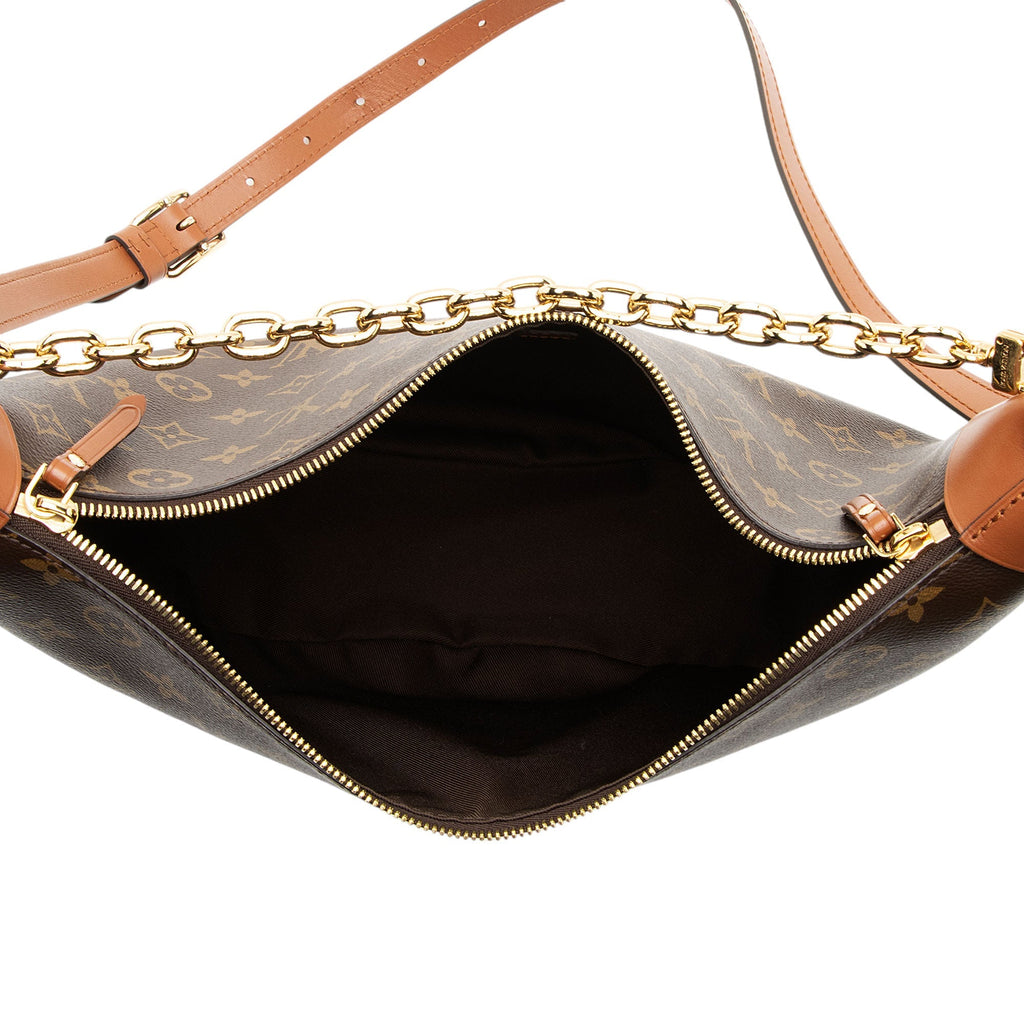 Louis Vuitton Monogram Canvas Loop Hobo (SHF-PKy8bn)