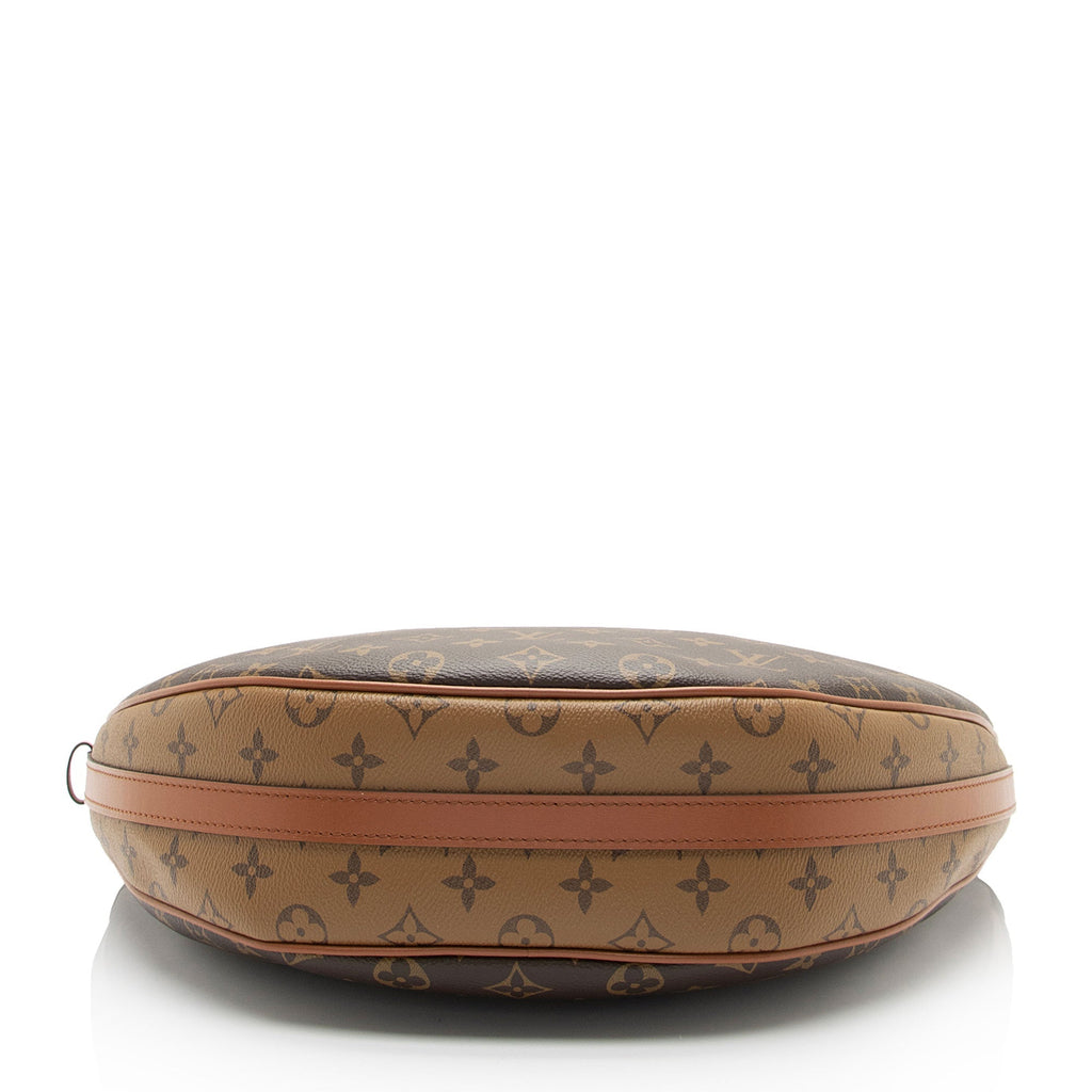 Louis Vuitton Monogram Canvas Loop Hobo (SHF-bIR43v)