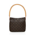 Louis Vuitton Monogram Canvas Looping MM Shoulder Bag (SHF-17160)