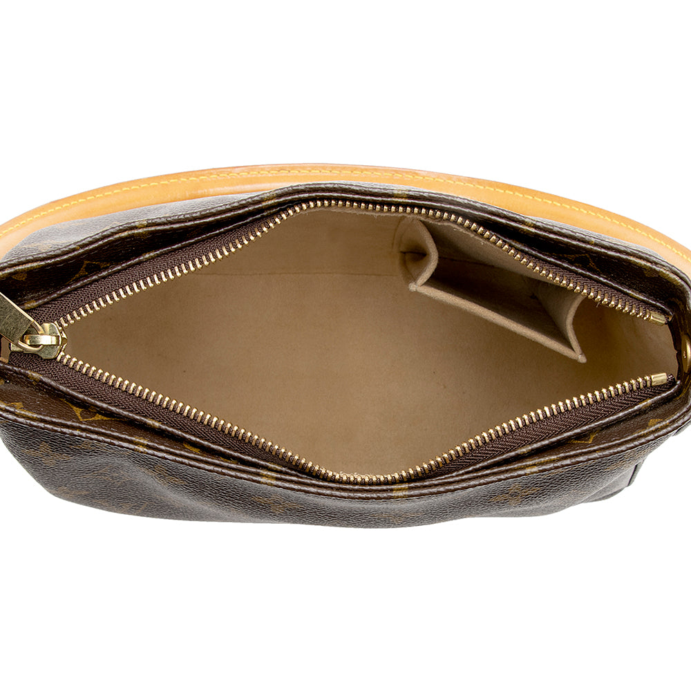 Louis Vuitton Monogram Canvas Looping MM Shoulder Bag (SHF-17843)