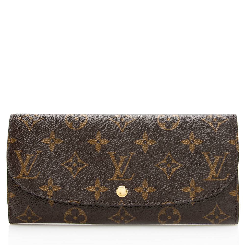 Louis Vuitton Monogram Canvas Louise Wallet (SHF-19478)
