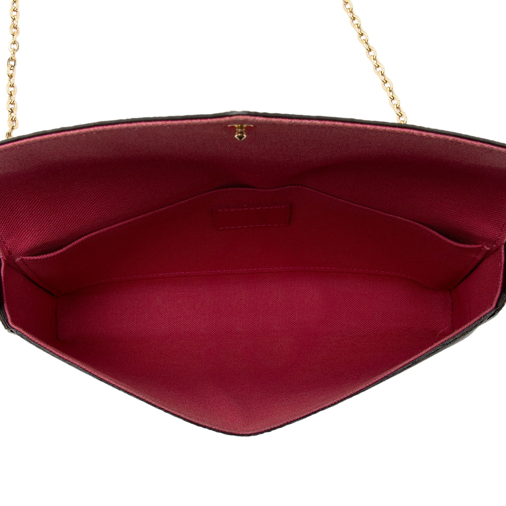 Louis Vuitton Monogram Canvas Love Lock Felicie Pochette