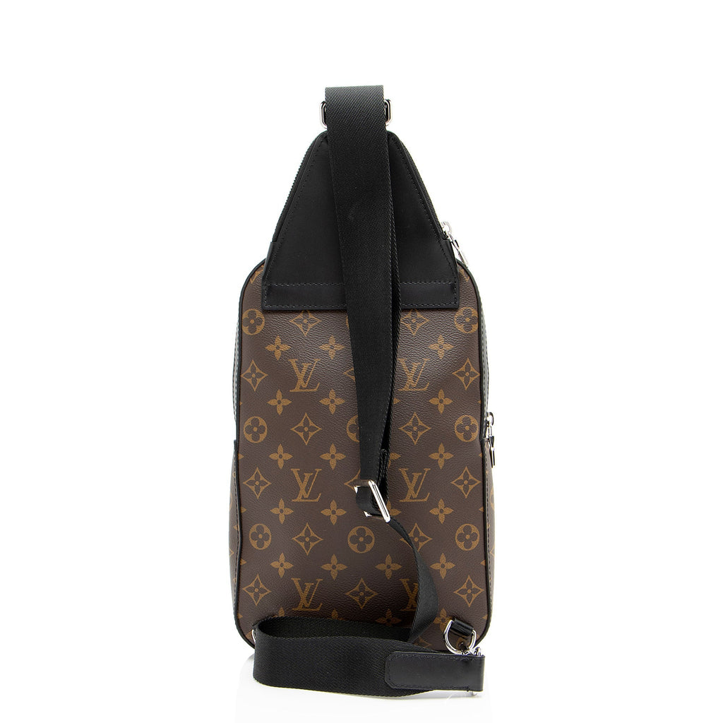 Louis Vuitton Monogram Canvas Macassar Avenue NM Sling Bag