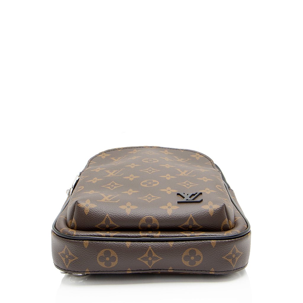 Louis Vuitton Monogram Canvas Macassar Avenue NM Sling Bag