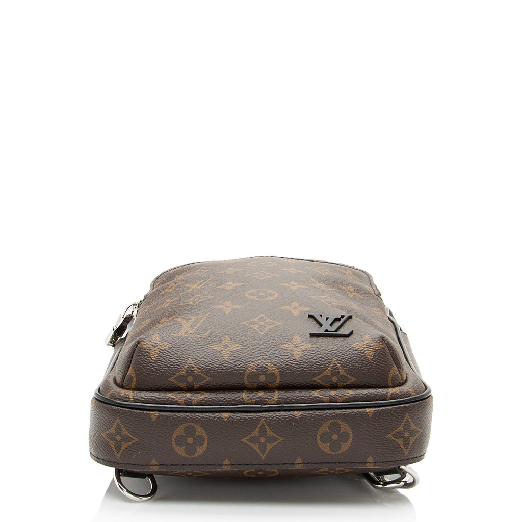 Louis Vuitton Monogram Canvas Macassar Avenue NM Sling Bag