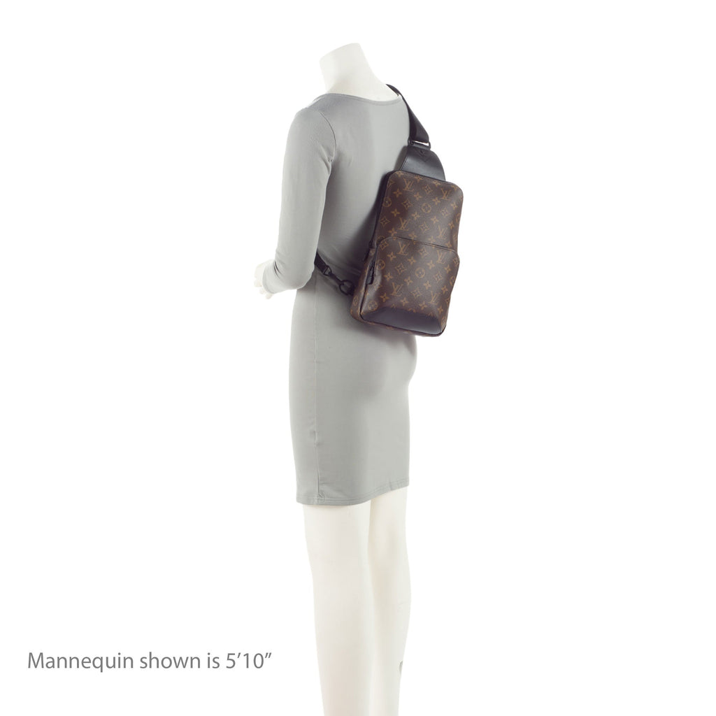 Louis Vuitton Monogram Canvas Macassar Avenue Sling Bag (SHF-FunEzl)