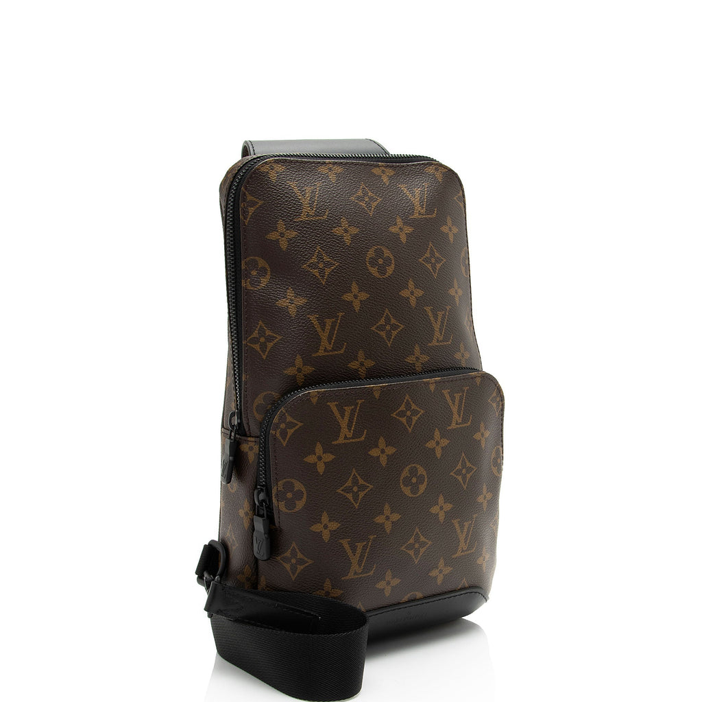 Louis Vuitton Monogram Canvas Macassar Avenue Sling Bag (SHF-FunEzl)