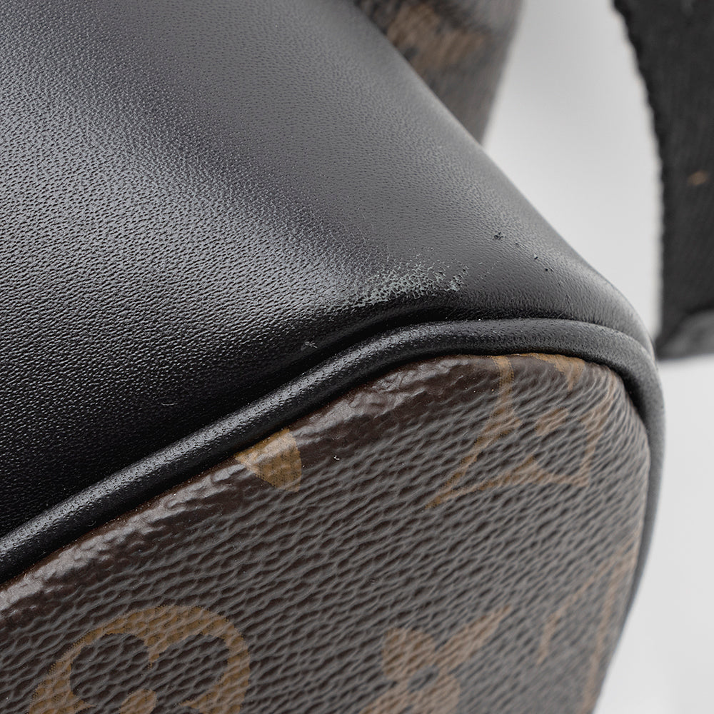Louis Vuitton Monogram Canvas Macassar Christopher PM Backpack (SHF-21370)