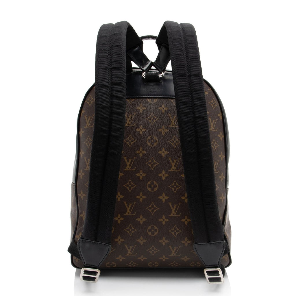 Louis Vuitton Monogram Canvas Macassar Josh Backpack - FINAL SALE (SHF-Y0YYV1)