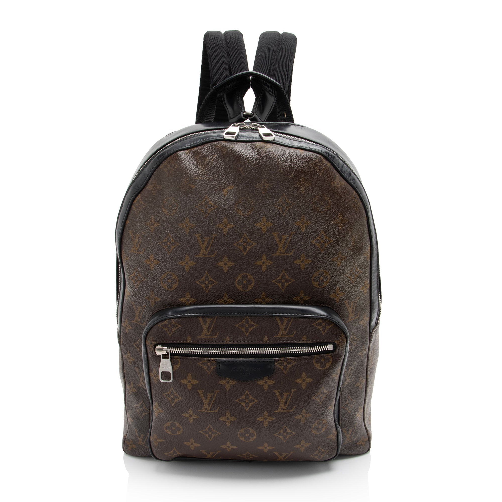 Louis Vuitton Monogram Canvas Macassar Josh Backpack - FINAL SALE (SHF-Y0YYV1)